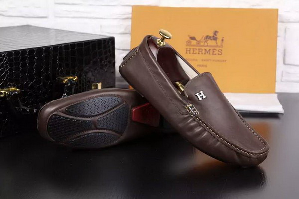 Hermes Business Casual Shoes--078